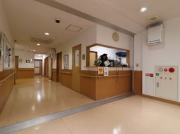 明るい廊下の写真