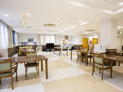 広々とした食堂