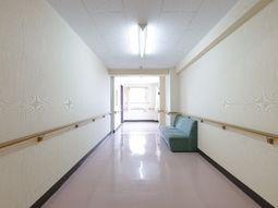 きれいな廊下の様子