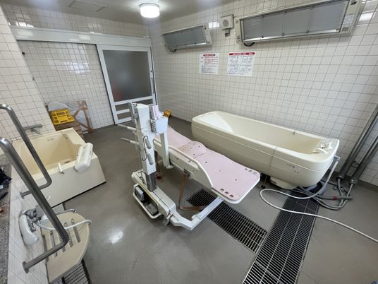 浴槽のある部屋