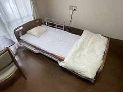 ベッドがある居室