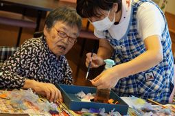 共有スペースでのふれ合い