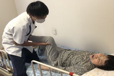 介助するスタッフの居室