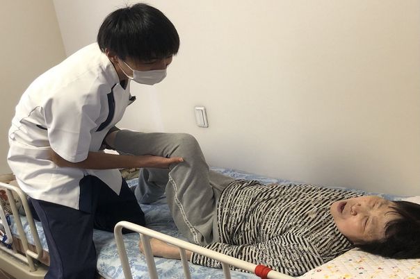 介助するスタッフの居室