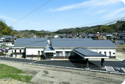洗練された建物の外観