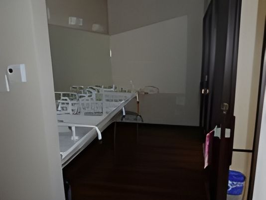 清潔な洗面台