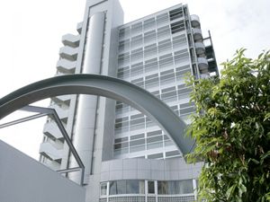先進的な建物の外観