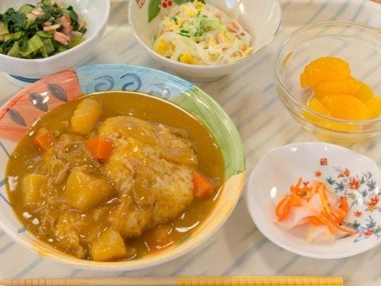 手作り風のヘルシー料理