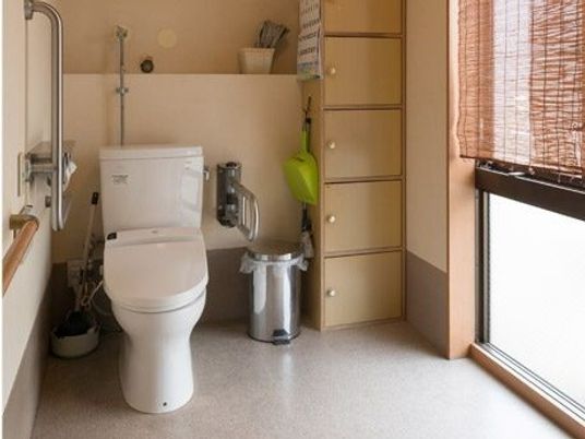 清潔感のあるトイレ空間