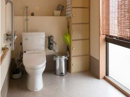 清潔感のあるトイレ空間