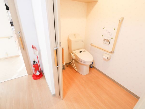 清潔なトイレスペース