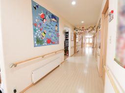 廊下のデコレーション