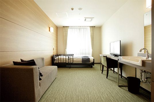 静かな居室