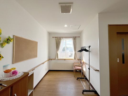 明るい廊下