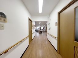 明るい廊下