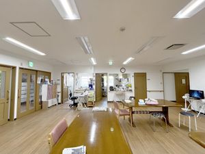 広々とした食堂