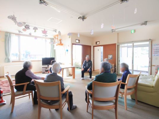 共有スペースの日常風景