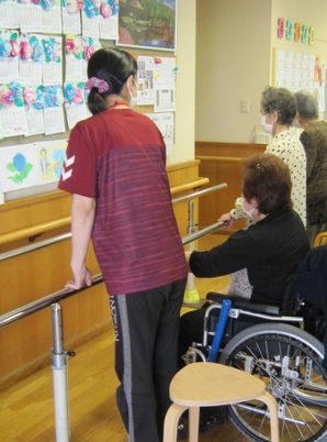 訓練中の様子