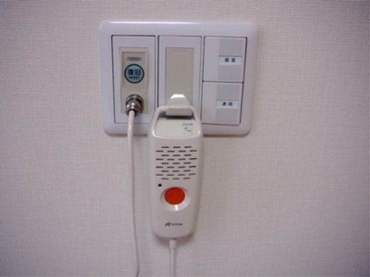 ナースコールのアップ