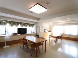 明るい共有スペース