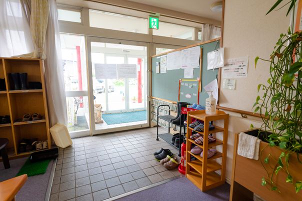 エントランスホールの靴箱