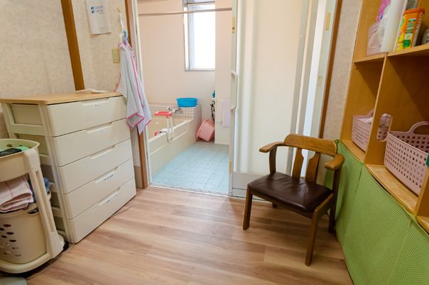 浴室への入り口