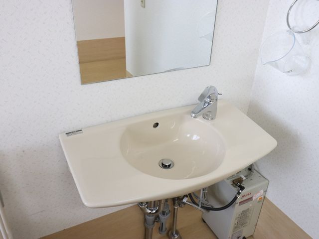 清潔な洗面台