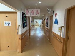 落ち着いた廊下