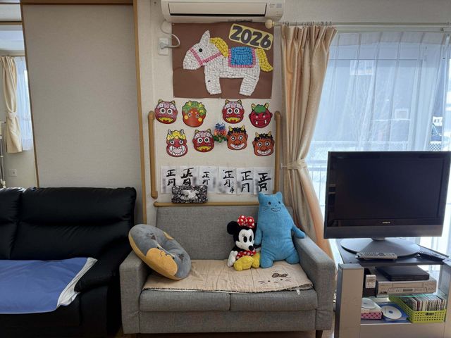 ソファのある居室