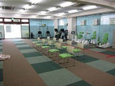 明るい訓練室