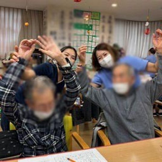 笑顔のシーン