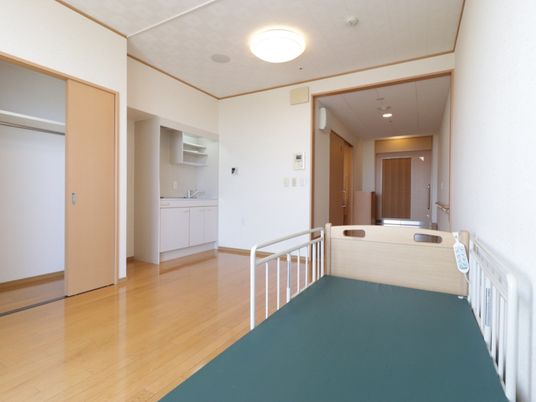 居心地の良い居室の一角