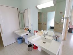 清潔感のある洗面台