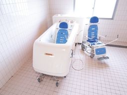 清潔な浴室の設備