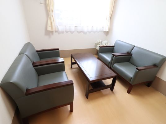 リラックス休憩室の一角