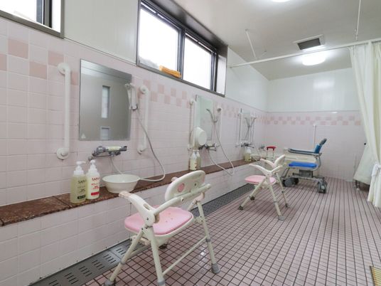 浴室の設備と備品