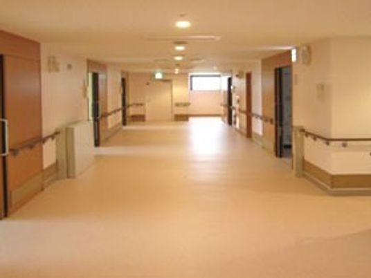 明るい廊下  