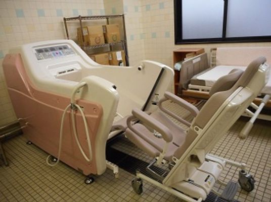 充実した設備の浴室