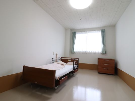 清潔な個室の居室