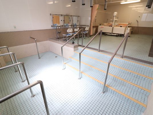 広々した浴室の設備