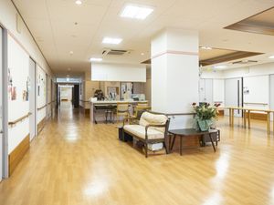 明るい廊下