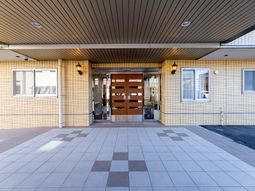 明るいエントランス