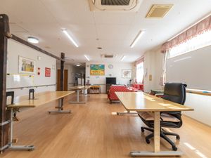 多目的室の落ち着いた空間