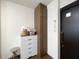 収納豊かな居室