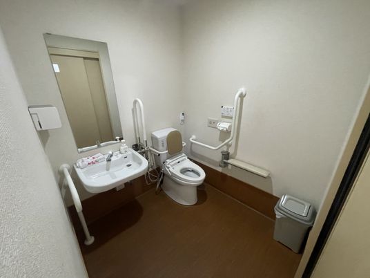 バリアフリーのトイレ