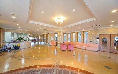 広々としたエントランス