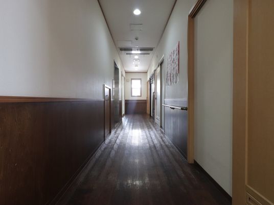 清潔な廊下の様子