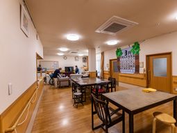 和やかな共有スペース