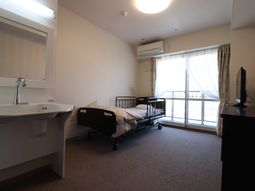 綺麗な個室の居室