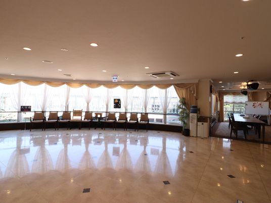 共有スペースの広々とした様子